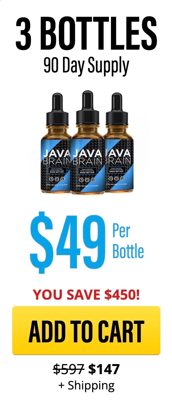 Java Brain 3 bottles